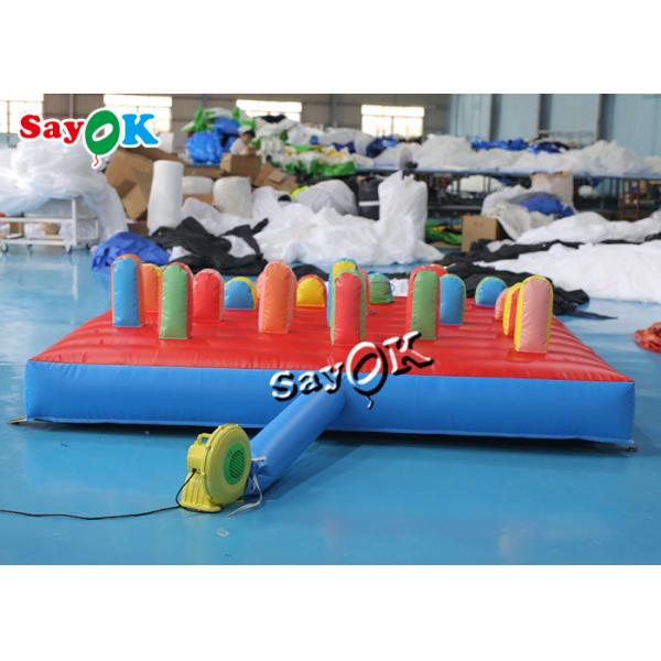 impresión inflable de Ring Toss Game With Logo del carnaval al aire libre de 3M el 10ft