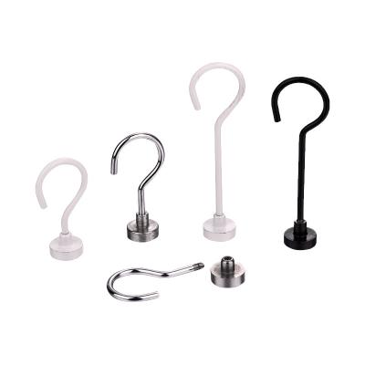 Super Strong  Axial Industrial Magnetic Hooks Heavy Duty Magnets For Hanging