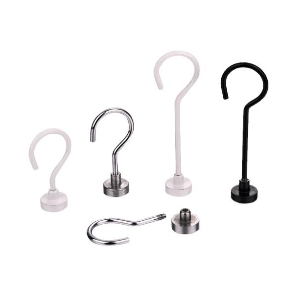 Super Strong  Axial Industrial Magnetic Hooks Heavy Duty Magnets For Hanging