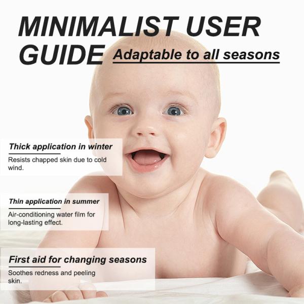 Additive Free Infant Body Lotion Hypoallergenic Moisturizer For Newborn 400ml