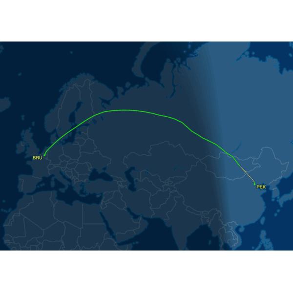 Reliable Air Freight From China To Europe BRU Airport Strong Capacity