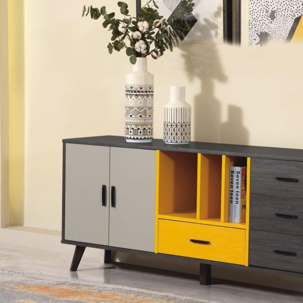 CE Luxury Modern Cabinet Living Room Storage Cabinet Home Furniture