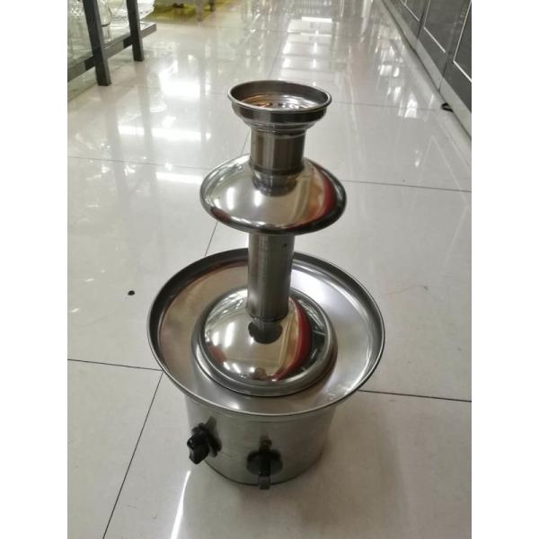 2-6 фонтан шоколада слоя электрический для материала нержавеющей стали 304 банкета