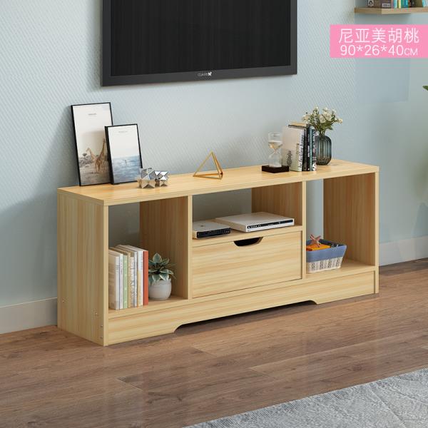 OEM Solid Wood TV Bench , 40cm Height Wood TV Console