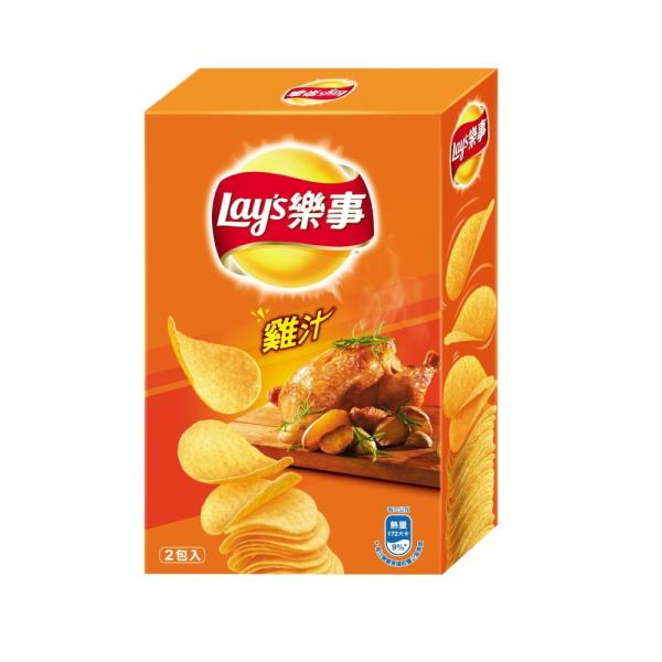 Lay's Taiwan No.1 Potato Chips Golden Chicken Flavor 8 Months Shelf Life 4710543016746