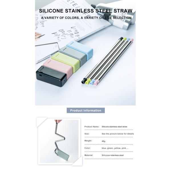 продукта кухни силикона 23cm солома нержавеющей стали красочного складная