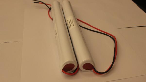 Baterias recarregáveis 2500mAh de iluminação de emergência 6.0V NICD, pilhas de NICAD