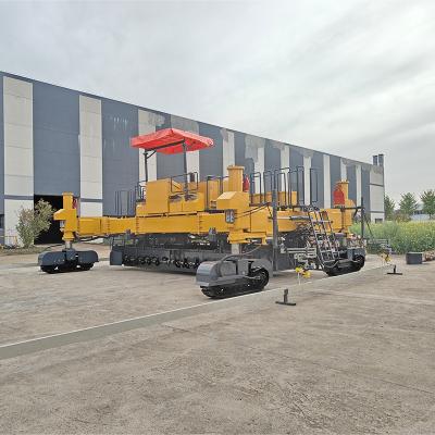Project Speed - up Tool! SMC - 6800 Slipform Paver, Completing Material Separation to Ironing in One Go