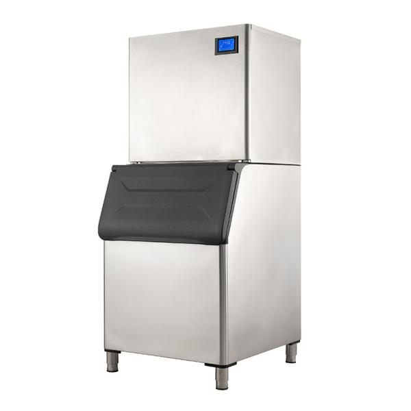 Máquina de fabricação de gelo comercial LZ-600 de capacidade 98 KG para produção de gelo grande em 24 horas