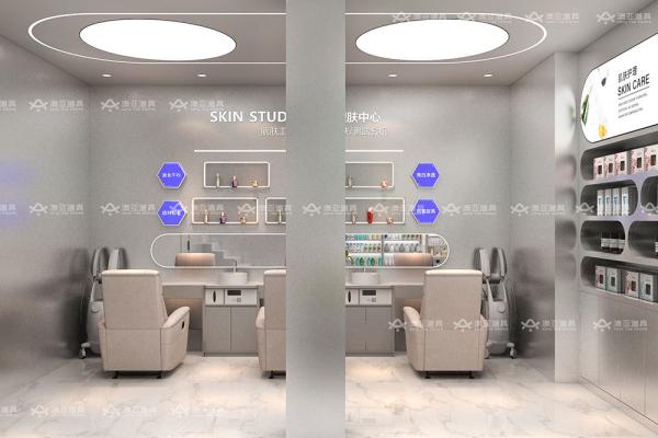 Les Classiques Gray Series Cosmetic Display Case for Retail Stores