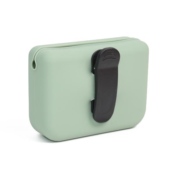 Accesorios para mascotas portátiles Bolso de silicona ecológico para perros