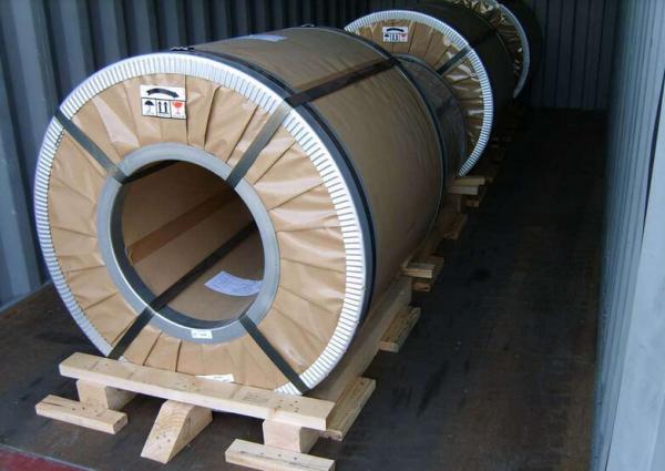 Bobinas de aço inoxidável da categoria 201 do níquel de 1%, largura laminada de 1250mm