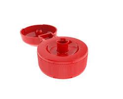 Colorful Flip Top Bottle Caps , Cosmetic Bottle Cap For Body Lotion / Liquid Soap