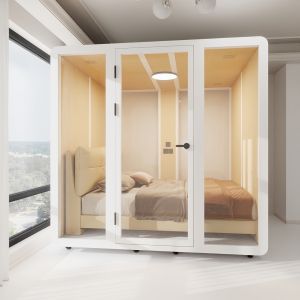 Soundproof Sleeping Cabin with 35±5dB Sound Insulation 110-240V Voltage and 1 Year Warranty Office Sleep Pod