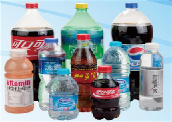 Rotary Hot Melt Bottle Labeling Machine For Sticking Continuous Rolled Labels