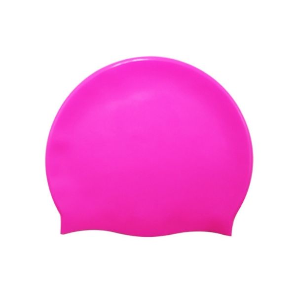 Unisex Slip Free Waterproof Soft Silicone Swimming Cap For Training And Water Sports