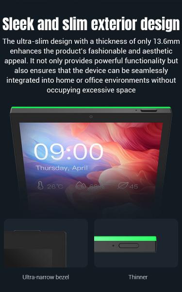 10.1 Écran de commande central intelligent Android Le dispositif de domotique ultime