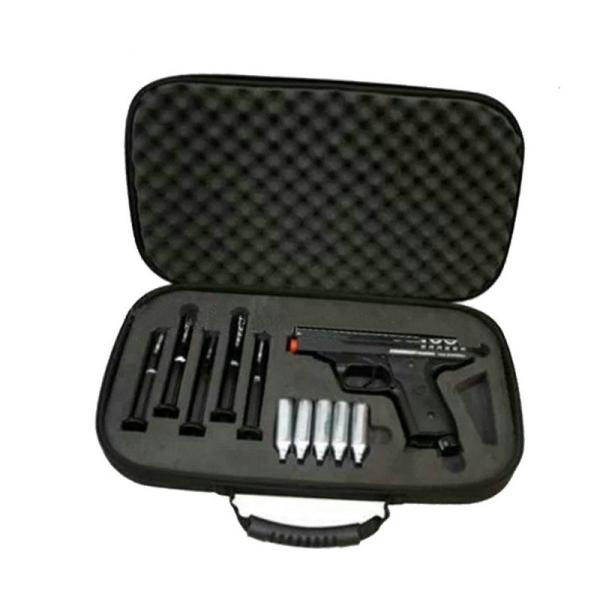 Черная вставка пены случая оружия гравируя 26С11С3км водоустойчивое