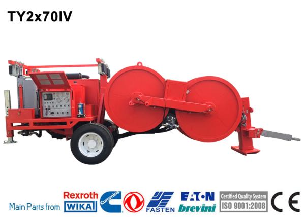 2x70/1x140kN Hydraulic Wire Tensioner/Cable Pulling Hydraulic Tensioner