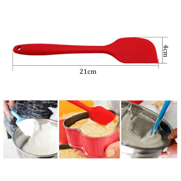 Christmas 100% Food Grade Non-stick Baking Premium Heat Resistant Silicone Kitchen Utensils Set