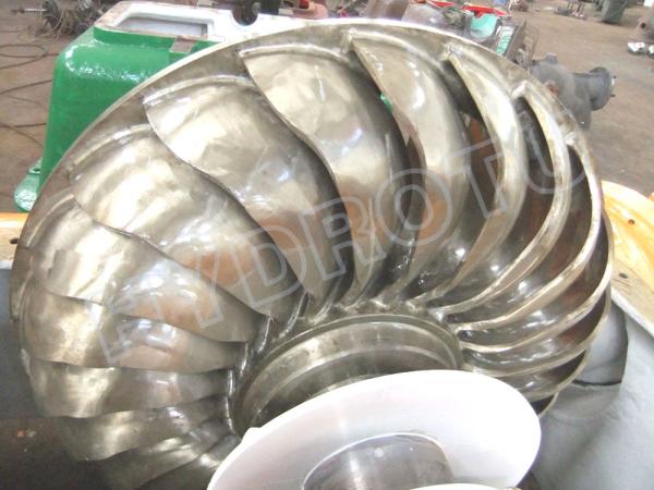 50m - turbina de Turgo do impulso de 250m hidro/turbina da água para 100kw - projeto das energias hidráulicas 2000KW