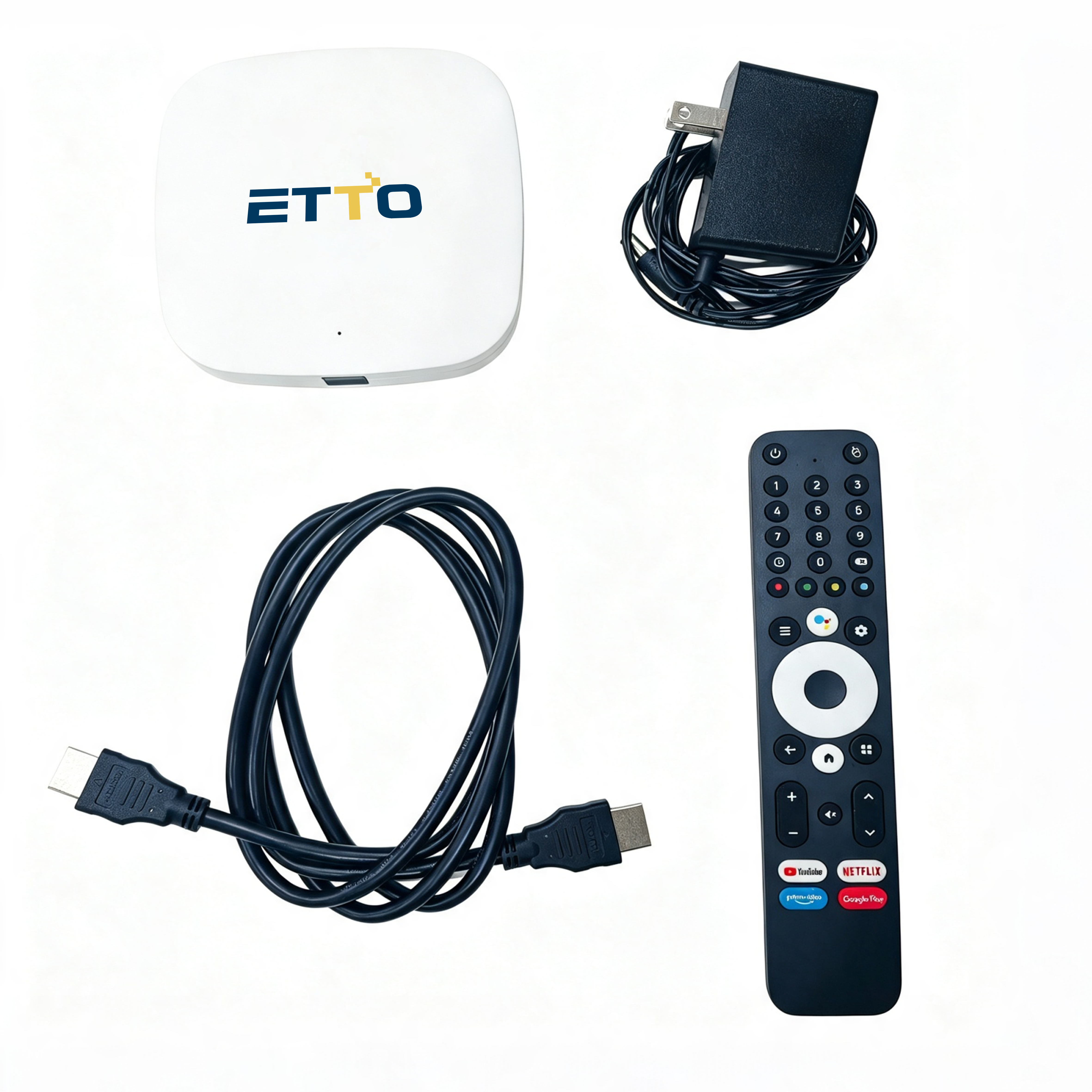 Android TV Box with Android 14 and 4K UHD Support - No Subscription Required Smart Streaming Box