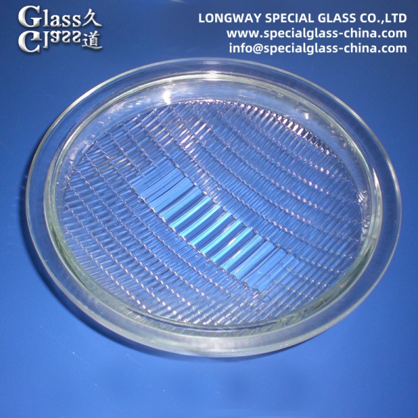 Durable Molded Borosilicate Light Cover For Underwater Lamp