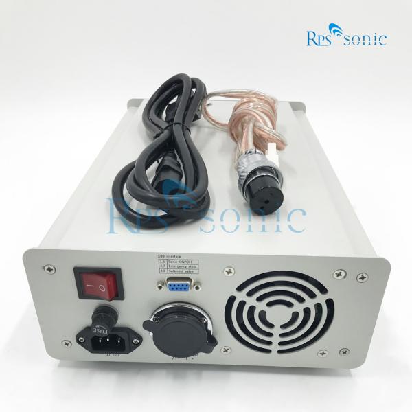 Slice Medical Mask 20KHZ Ultrasonic Welding Equipment