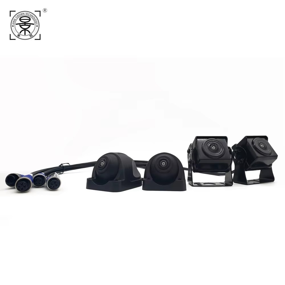 4 Channel 360 Degree Panoramic View Heavy Duty Truck Camera System with Surround View Monitoring
