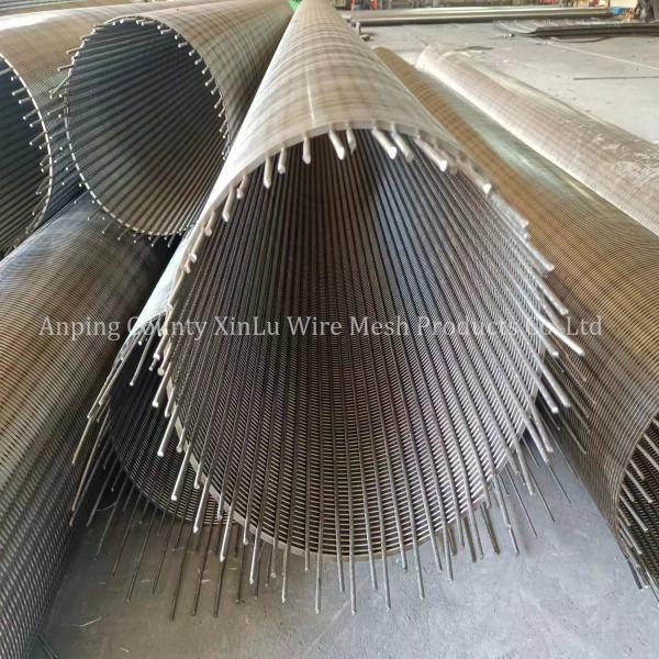 Wire Wrapped Continuous Slot Well Screen Steel Casing Pipe fo Oil Pump Drilling Filter