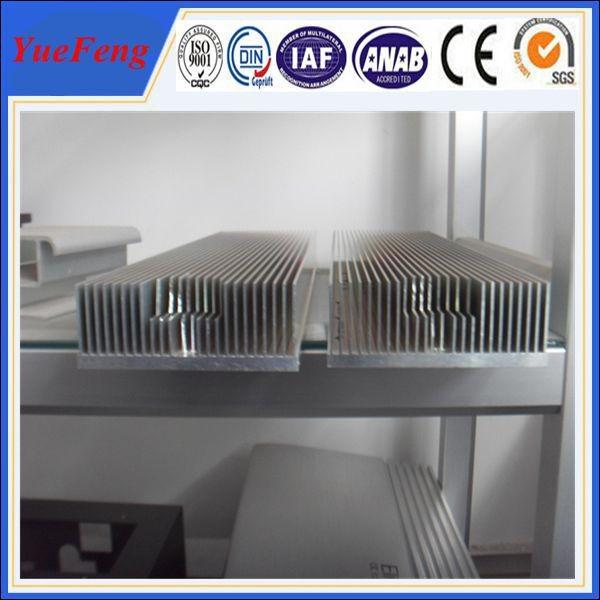 Hot! 6000 aluminum profiles manufacturers, mill finished aluminium extrusion for cooler