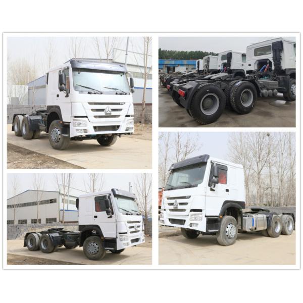 Sinotruck HOWO 6X4 Tractor Head Truck for Euro2 Emission and 400L Aluminum Oil Tanker