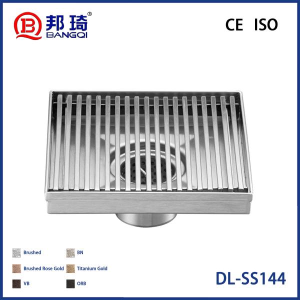 DL-SS144 Drainage de plancher en acier inoxydable européen