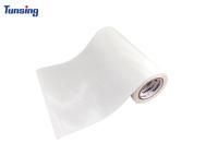 Buena película adhesiva ultra fina de Tpu de la elasticidad, película caliente del pegamento del derretimiento de la sensación suave