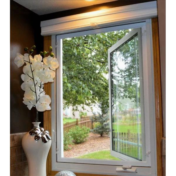 Окна из алюминиевого корпуса с двойным открытием внутрь