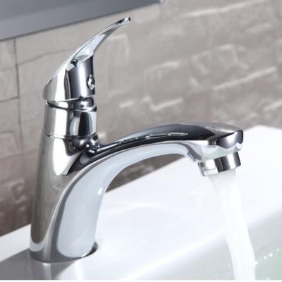 Torneiras da bacia da água fria do banheiro à moda do zinco únicas em Chrome