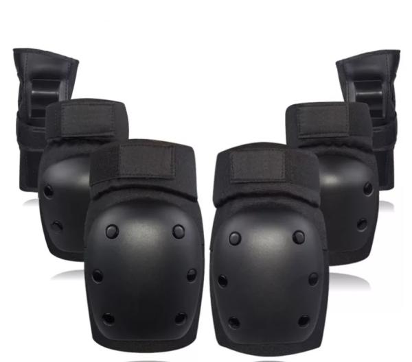 6PCS Kids Adult Roller Skating Protective Gear Pad Adjustable Sports Protective Gear Set