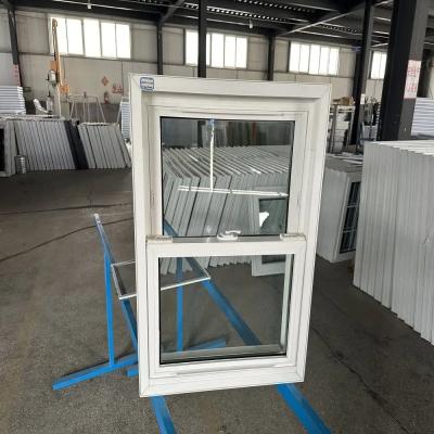 Tilt UPVC Sliding Windows With Grill Vinyl Internal Glazing Windows Waterproof