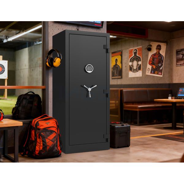 Solid Steel Gun Safe Box Solid Steel Heavy Duty Fireproof Protection