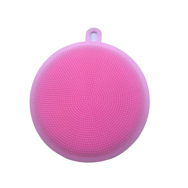 Skin Exfoliator Kitchen Dish Brush 115*115mm For Sensitive And Aging Skin