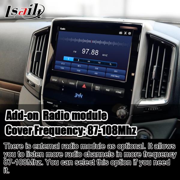 Lsailt 8+128GB Android Инфоразвлекательный интерфейс для Land Cruiser 2013-2021 LC200 с беспроводным CarPlay, NetFlix, YouTube