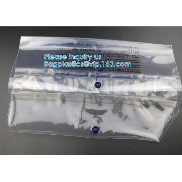Swimwear Packaging Pouch With K Top, Gusset Bag Bikini Zipper Packaging Bags, Hanger Hook Underwear