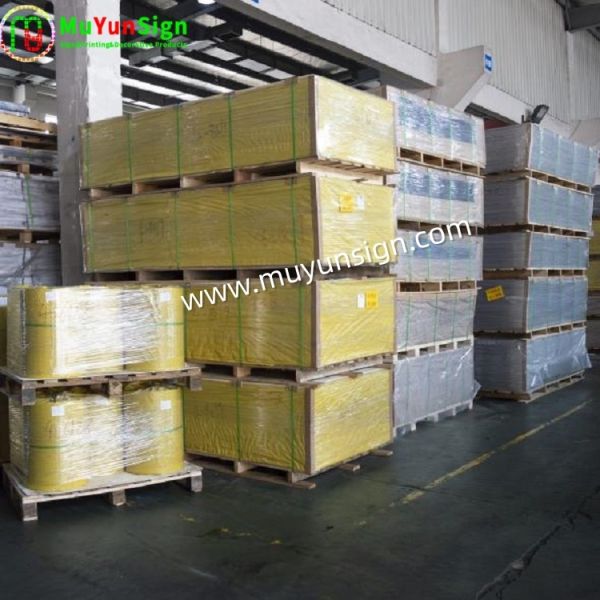 Printable PS Sheet KT Board Lightweight 1220x2440mm for Packaging Display