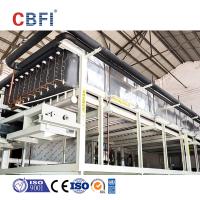 Machine de bloc de glace de 25 tonnes personnalisée pour le fonctionnement industriel automatique