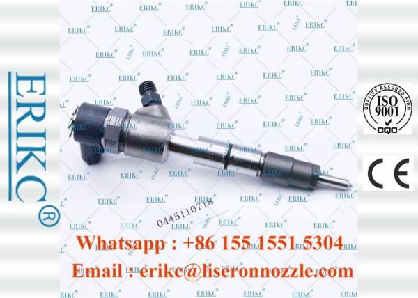 ERIKC 0445110718 Original Bosch Fuel Injector 0 445 110 718 diesel pump Injection 0445 110 718 for JAC