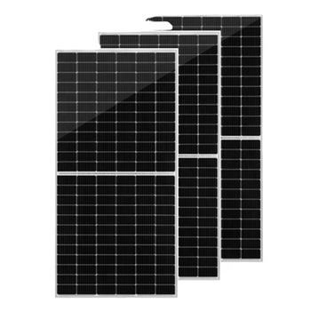 Bifacial 550w 144cells Perc Mbb Mono Solar Panel For Commercial And Industrial Application