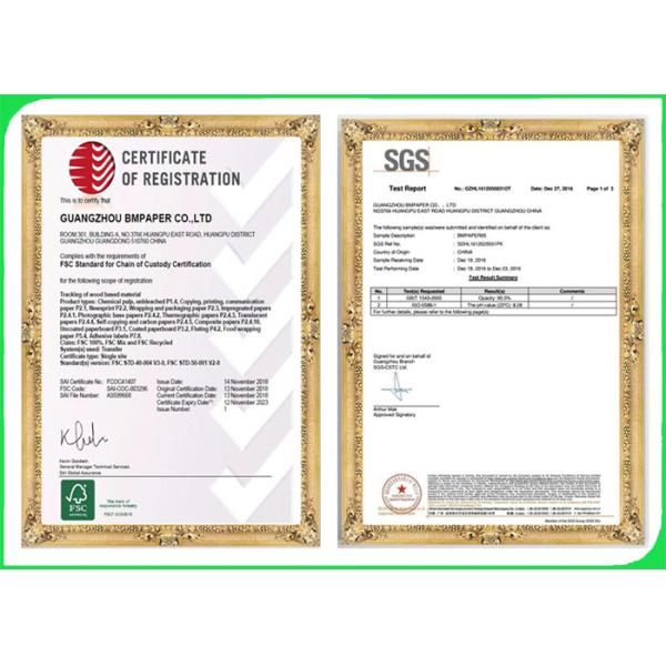 Papel de paja medio papel medio e interno de la paja de la categoría alimenticia de 13.5m m - de 600m m 120gsm en rollo