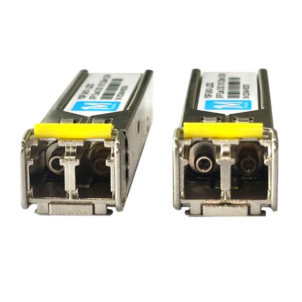 155M Duplex 100km 1550nm LC Connector DDM 100BASE SMF Fiber Optic Module Pluggable SFP Transceiver for Data Transmission