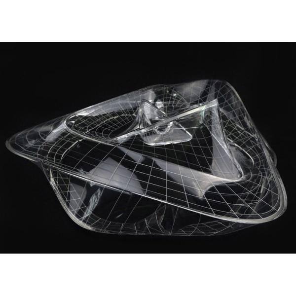 PMMA Acrylic Plastic CNC Machining Custom Precision Milling High Transparency