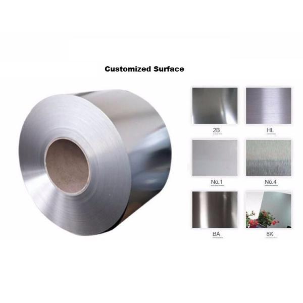 201 NO.4 Finished Cold Rolled Stainless Steel Coil with Sustainable Features